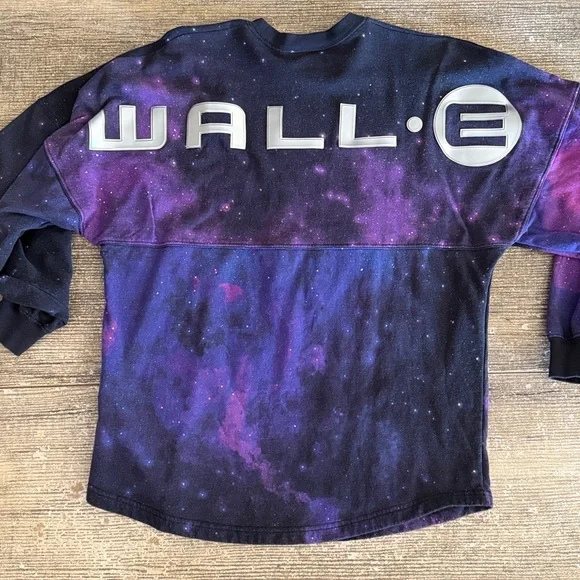 Disney Pixar Wall-e purple tie-dye graphic spirit jersey - Picture 5 of 6